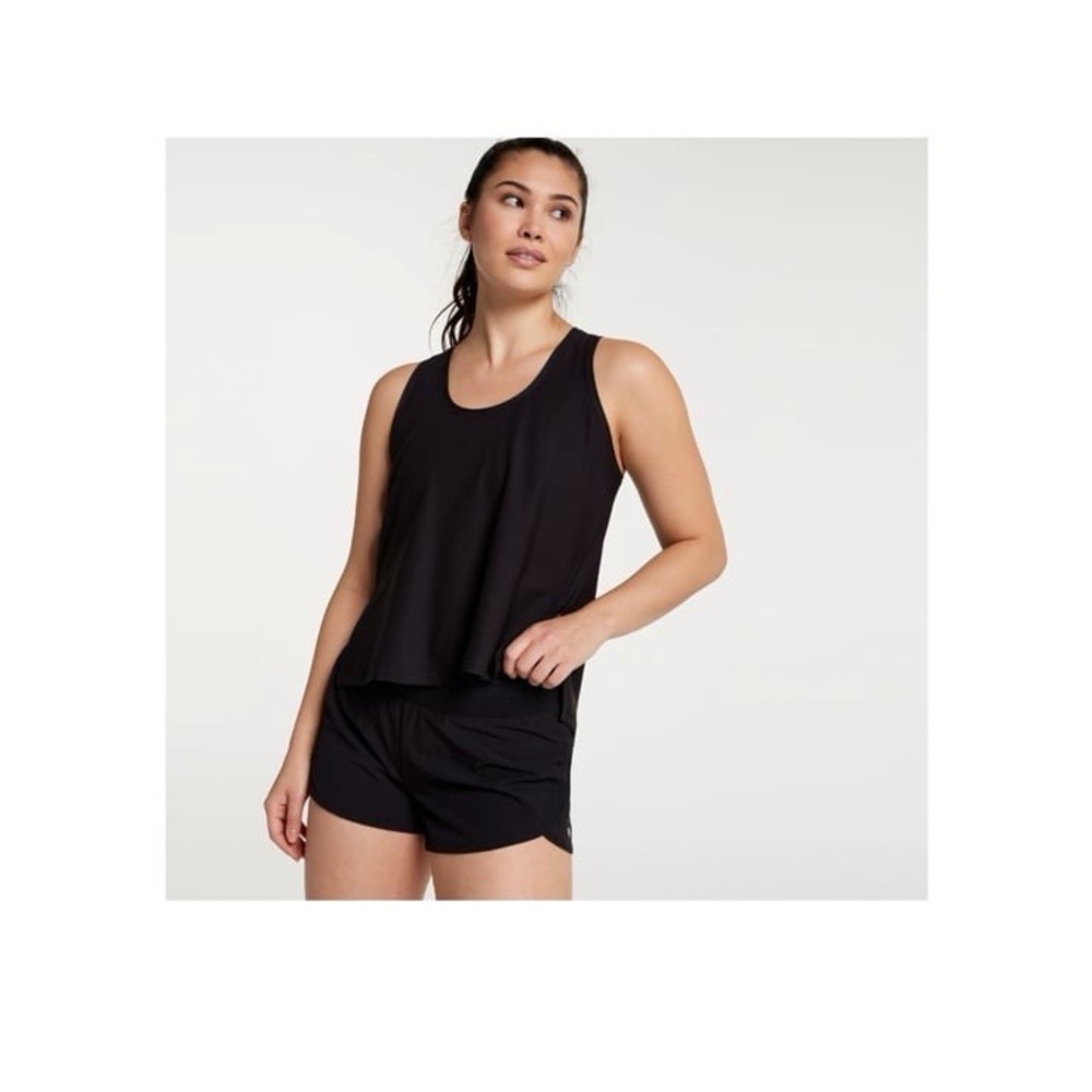 New Calia by Carrie Underwood scoop neck tank top 
Size XXL 2X Color black‎ $38